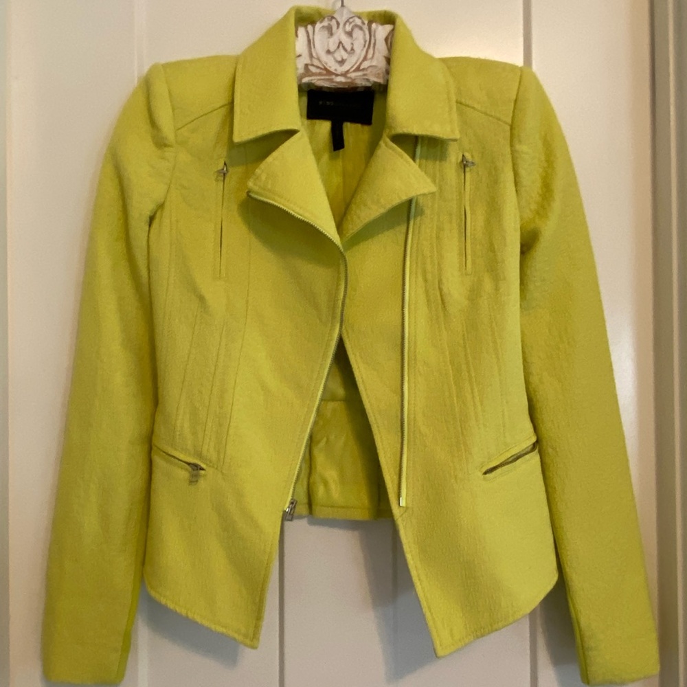 BCBGMaxAzria Vibrant Lime Blazer